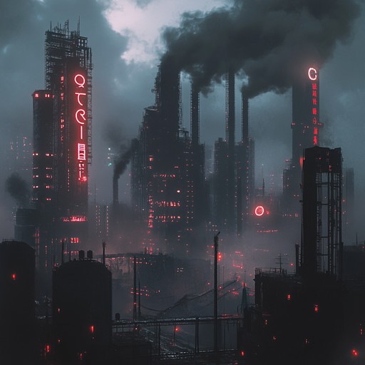 This instrumental trance track combines pulsating rhythms with gritty synth textures, invoking the atmosphere of a decaying industrial cityscape. The driving beats and distorted melodies create an intense journey through urban decay.