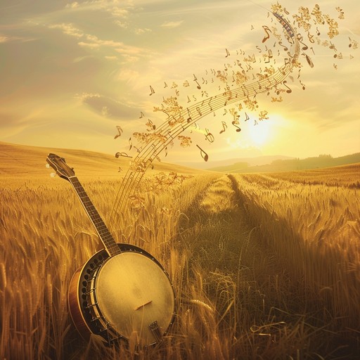 Dive into an enchanting bluegrass tune that captures the nostalgic charm of rural landscapes. Banjo melodies weave through the air, accompanied by spirited rhythms, painting a vivid portrait of the heartland's timeless beauty and vibrant life. This track is perfect for scenes that evoke the feeling of warm, open spaces and spirited outdoor celebrations.