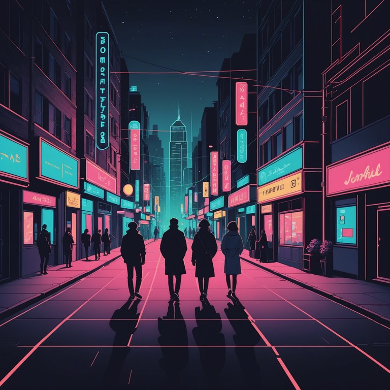 Immerse yourself in a deeply emotional journey through the bustling neon lit city streets with this electro track that combines yearning, heartfelt melodies with crisp, urban beats. Perfect for introspective nights or innovative soundtracks.