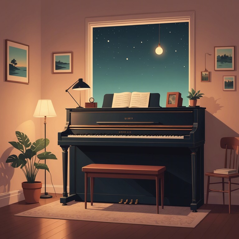 This track features a sequence of chill lofi beats accompanied by soft, melodic undertones and a soothing atmospheric background, perfect for unwinding or gentle focus. The whimsical nature of the music brings a light hearted, soothing vibe to the listener, encouraging relaxation and daydreaming.