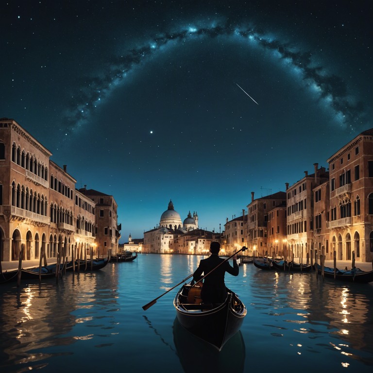 A vibrant fusion of traditional italian opera with contemporary orchestral arrangements, creating a bridge between the classical and the modern. The song captures the essence of venice, combining lyrical opera techniques with expansive instrumental sequences. The result is an operatic experience that resonates with both historical depth and innovative freshness.