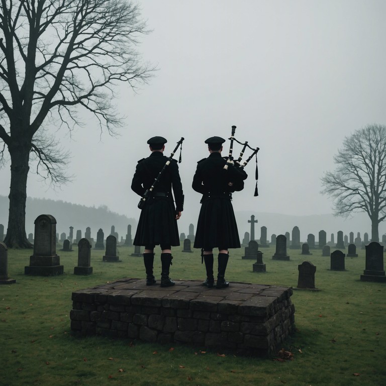 Embracing the dual feel of pride and melancholy, the composition pays homage to the unsung heroes with evocative melodies played on bagpipes, symbolizing both the beauty and tragedy of their sacrifice.