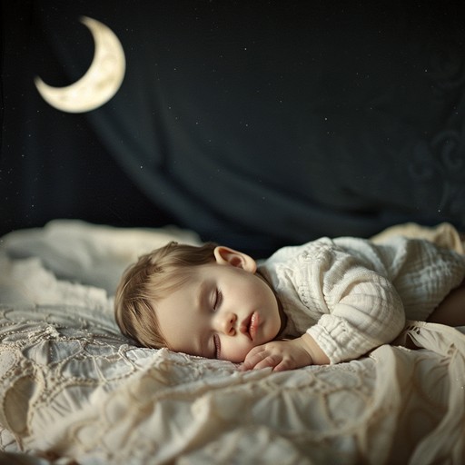 This soft and calming lullaby features delicate melodies and a slow, steady rhythm that creates a peaceful atmosphere perfect for bedtime. The simple, repetitive motifs are reminiscent of classic nursery rhymes, while the warm harmonies and tender instrumentation evoke a sense of comfort and security. As the song progresses, the gentle sounds of a music box and distant chimes add a touch of magic, guiding the listener into a tranquil dreamland.