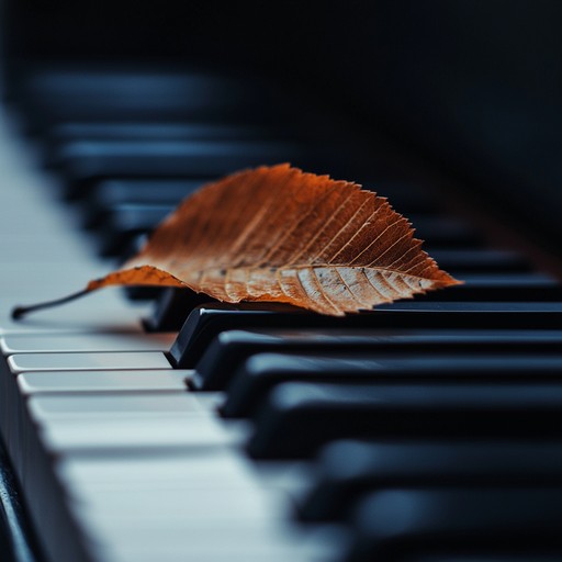 This composition evokes the tranquil yet somber feeling of late autumn. Featuring delicate piano melodies intertwined with soft string harmonies, listeners are led through a serene yet poignant landscape of falling leaves and crisp air.