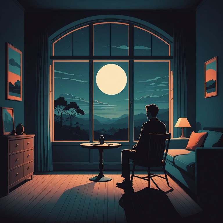 This track weaves a tapestry of tense intimacy, blending eerie whispers with a backdrop of creeping suspense, indicative of a story untold in the quiet of a bedroom at midnight. It uses subtle textures to highlight emotions of angst and solitude, perfect for scenes or moments of contemplative tension.