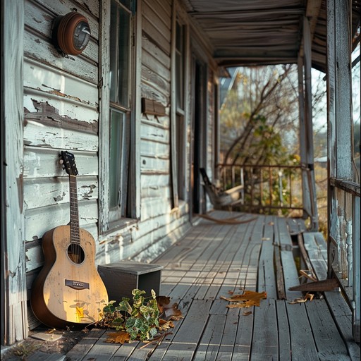 This instrumental song features soothing acoustic guitar melodies that transport listeners to a peaceful summer afternoon on a porch. The gentle strumming creates a nostalgic atmosphere, while subtle background noises add depth and tranquility.