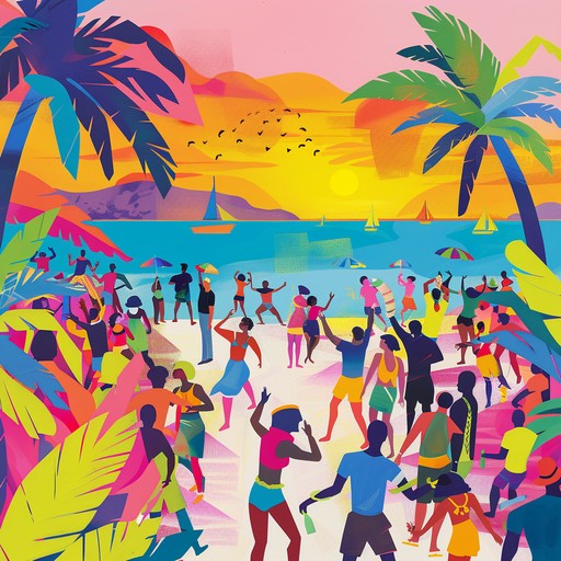 Experience a lively and energetic salsa instrumental, perfect for carefree summer moments by the beach. The track features a groovy rhythm with congas, engaging trumpet melodies, and warm piano chords, evoking a sense of joy and vibrant celebration.