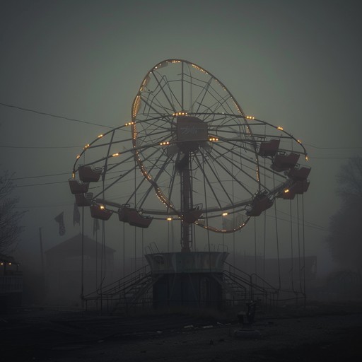 Evoke the spine chilling eeriness of a haunted circus, blending dark cabaret with whimsical yet disturbing musical themes. This track weaves unsettling mechanical sounds with the drama of cabaret, creating a fascinatingly creepy atmosphere.