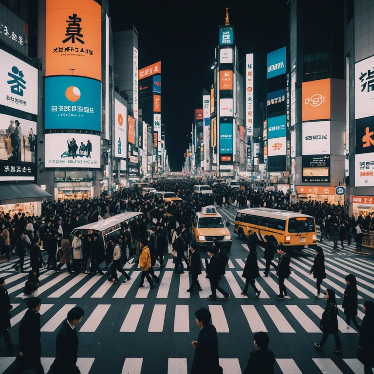 A musical journey that transports the listener directly into the heart of tokyo after dark. The fusion of j pop's catchy melodies and edm's dynamic rhythms creates a sound that's impossible to ignore, perfect for a night out in japan's metropolis.