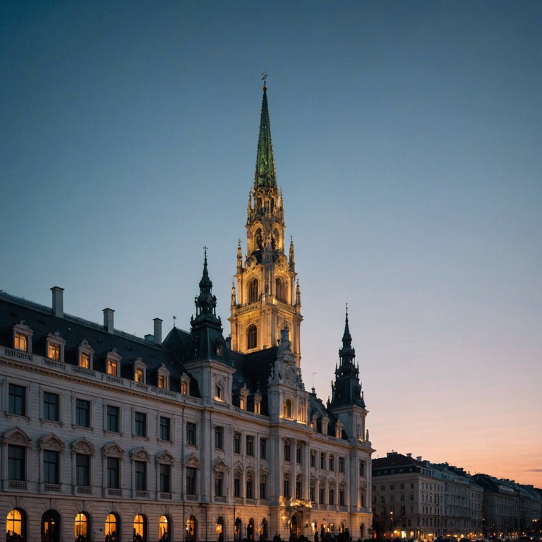 This composition offers a harmonious blend of classic and contemporary elements that reflect the tranquility and magnificence of vienna during the golden hour, providing a musical tribute to the city’s enduring charm.