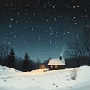 a soothing instrumental capturing peaceful winter holiday serenity.