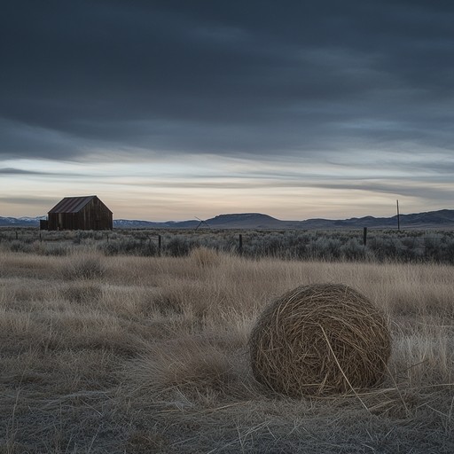 A haunting instrumental capturing the desolation of an abandoned ghost town, blending traditional americana with an enigmatic twist. Echoing slide guitar weaves through sparse, dusty textures, creating a mystery laden atmosphere. The piece evolves from a haunting stillness to a more intense, foreboding climax, leaving listeners with a chill and a sense of the unknown.