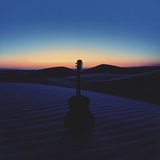 A sonic illustration of the desert’s timeless allure, echoing the stories and spirits that roam the unseen paths. This piece is a homage to the beauty and harshness of the wilderness, rendered through atmospheric guitar notes that seem to both question and answer the riddles of the sands.