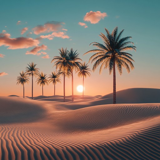 Be transported to an evening in the sahara desert with soft, soothing melodies and gentle ambient sounds. The calming strokes of the oud evoke images of a tranquil sunset, blending with the subtle whispers of the evening breeze.