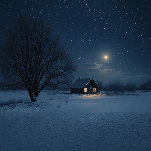 The track immerses you in a gentle, magical evening where the world seems to stand still under a blanket of snow, capturing the spellbinding beauty of winter nights with delicate piano sounds creating a peaceful retreat from the hustle and bustle of life.