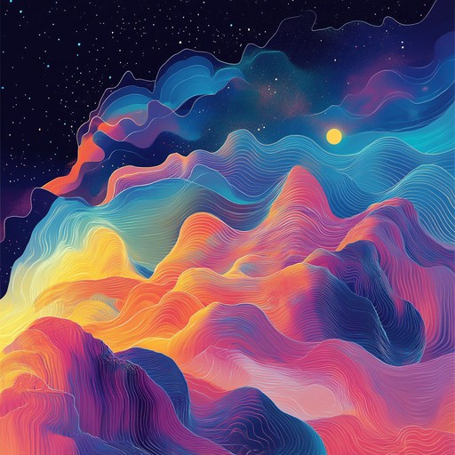 An instrumental exploration of bold psychedelic sounds that delves into deep layers of consciousness, creating a transcendent experience through vibrant electric guitar melodies.