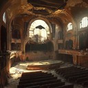 an instrumental gritty opera merging industrial sounds with drama.