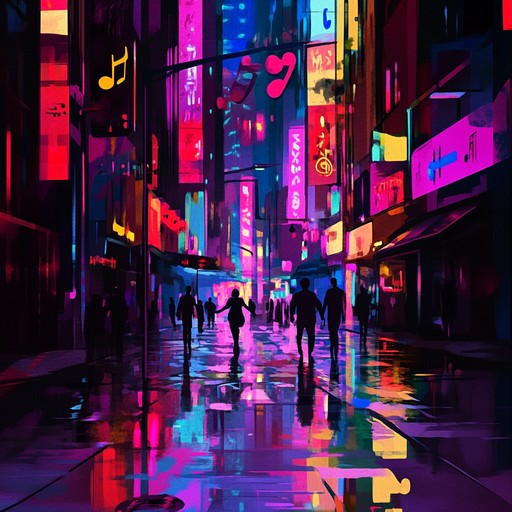 An instrumental funky house track that combines groovy basslines, syncopated rhythms, and shimmering synths to capture the vibrant energy of urban nightlife. The song layers funky guitar riffs with pulsating beats, evoking the excitement and dynamism of a city that never sleeps.