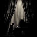 a bold instrumental dark cabaret piece with mysterious piano melodies