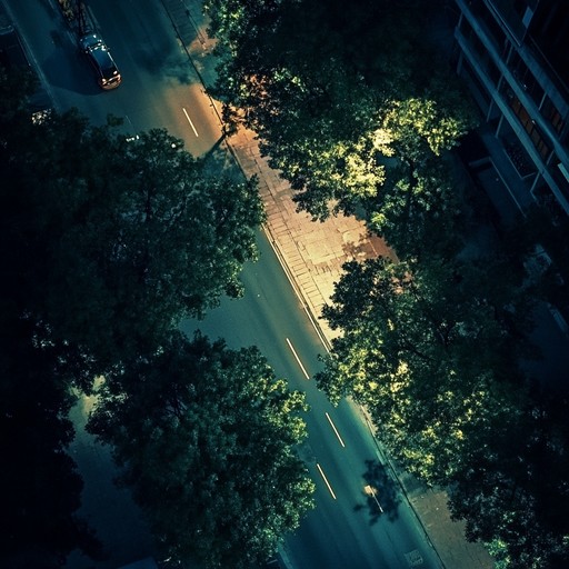 This track merges the timeless allure of bossa nova with subtle electronic layers, adding depth and a modern edge to the traditionally soft and flowing bossa rhythms. It's like a quiet conversation under the soft glow of a streetlamp on a serene night.