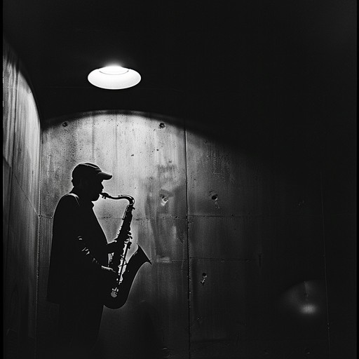 Dive into a haunting urban soundscape where melancholic saxophone melodies intertwine with deep house beats, creating an ambiance of mystery and intrigue. The song shadows the quiet streets of midnight, echoing with the echoes of lingering jazz riffs and pulsating rhythmic undertones. Perfect for scenes of nocturnal contemplation or dramatic urban narratives.