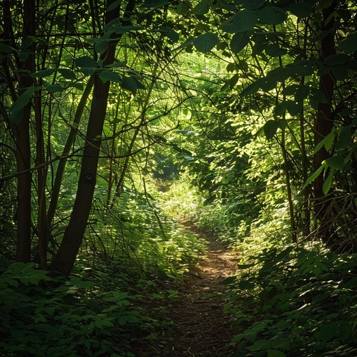 This intimate acoustic guitar piece mirrors the tranquil serenity of a forest walk. Gentle plucks and soothing harmonies evoke deep reflections and a connection with nature, perfect for introspective moments.