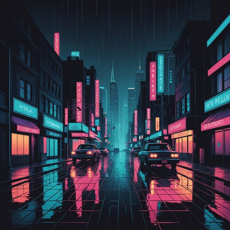 Imagine a cyberpunk soundscape where the high tech meets the eerie. As rain drizzles over neon lit skyscrapers, this track embodies the restless spirits within a futuristic dystopia. The sonic layers represent electronic beats merging with echoing, melancholic tunes creating an immersive auditory experience.