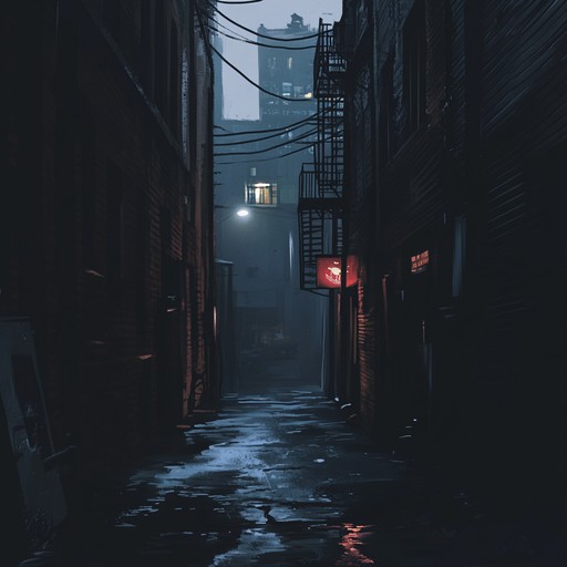 This instrumental grime track features heavy, pulsating beats and eerie, atmospheric synths creating a haunting, sinister soundscape resembling a dark urban alleyway. The bass punches through the mix with aggressive precision, while relentless hi hats and sharp snares amplify the tension. Sinister sound effects and subtle, unsettling melodies weave through the track, adding layers of darkness and uncertainty.