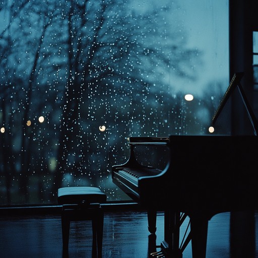 A haunting composition that intertwines the somber tones of a piano with the slow, dramatic orchestration of strings to depict the depth of sorrow and heartbreak. The piece begins with a soft, forlorn piano motif, gradually introducing strings that swell and subside, creating a wave like motion symbolizing the flow of tears. The melody is both intimate and expansive, evoking a sense of yearning and melancholy, perfect for times of reflection and solitude.