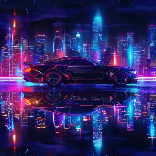 A captivating instrumental track that drips with sultry, neon soaked allure. The pulsating synths and retro drum patterns create a hypnotic rhythm reminiscent of passionate nights under city lights. This song blends the nostalgic warmth of 80s synthwave with an evocative, modern twist, perfect for a night drive or an intimate evening.