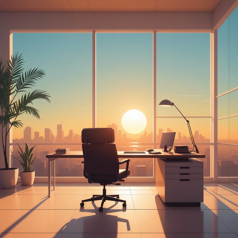 This instrumental piece mirrors the calm yet optimistic mood of early morning corporate strategies, blending subtle dynamics and thoughtful melodies to inspire and soothe.