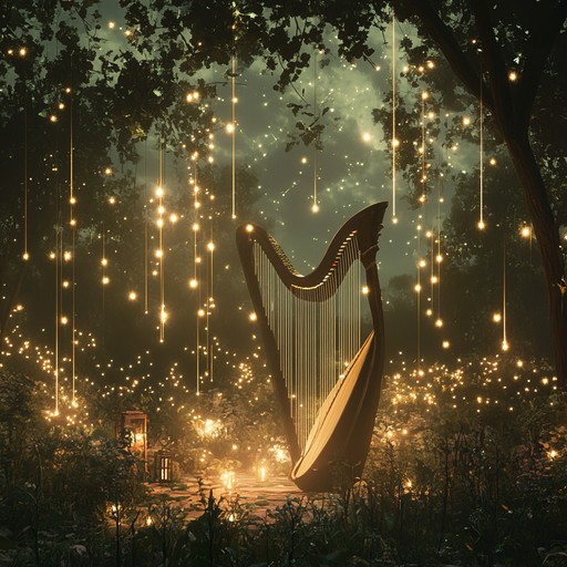 A gentle instrumental piece featuring the harp, evoking the serene beauty of starry nights and the soft whispers of love. The ethereal sounds create a dreamy atmosphere, perfect for quiet reflection and romantic moments.