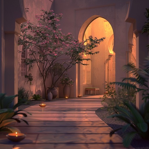 A peaceful instrumental capturing the essence of middle eastern calm using duduk and oud, supported by ambient textures and light percussions. Ideal for creating a serene and tranquil atmosphere.