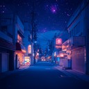 gentle phonk rhythms guide a peaceful night time urban voyage