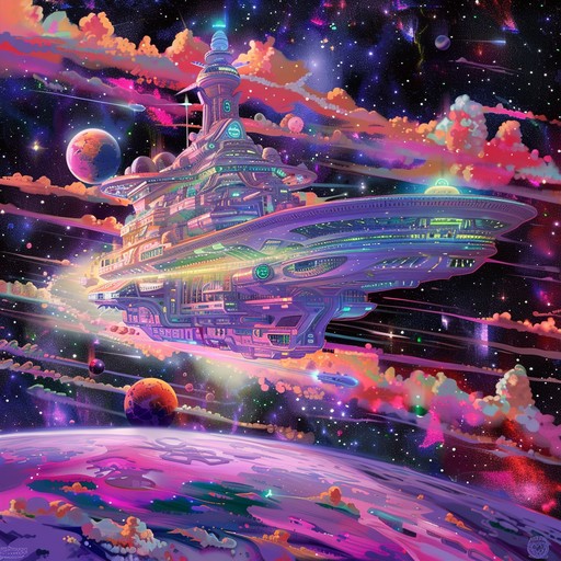 Get ready to blast off on a cosmic disco adventure with "intergalactic disco cruise"! this instrumental track will transport you to a far-off galaxy where the dance floor is always grooving. Pulsating basslines, shimmering synthesizers, and tight horn stabs create an irresistible disco-funk fusion that will keep your body moving through the stars. Close your eyes and let the infectious rhythms take you on a journey to the outer reaches of the universe, where the party never stops and the disco ball shines brighter than a supernova