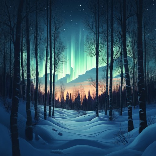 This instrumental track masterfully blends festive elements from various cultures, creating a vibrant and evocative soundscape. Imagine a celebratory fusion where the rhythmic beats of african drums, the soaring melodies of celtic fiddles, and the serene harmony of eastern flutes converge under the magical ambiance of the northern lights. This song paints a picture of unity and joy, perfect for any festive occasion.