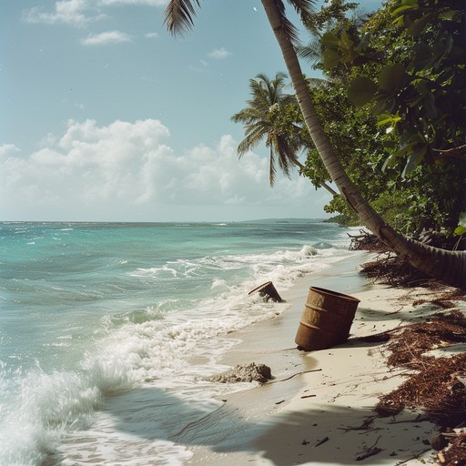 Immerse yourself in smooth calypso tunes carried by soothing steel drums and gentle waves, creating a dreamy island paradise ambiance perfect for relaxation or a sunny afternoon backdrop.