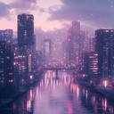 soothing cyberpunk inspired melody for a calm mindset