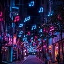 groovy instrumental k pop tune with vibrant beats and synths