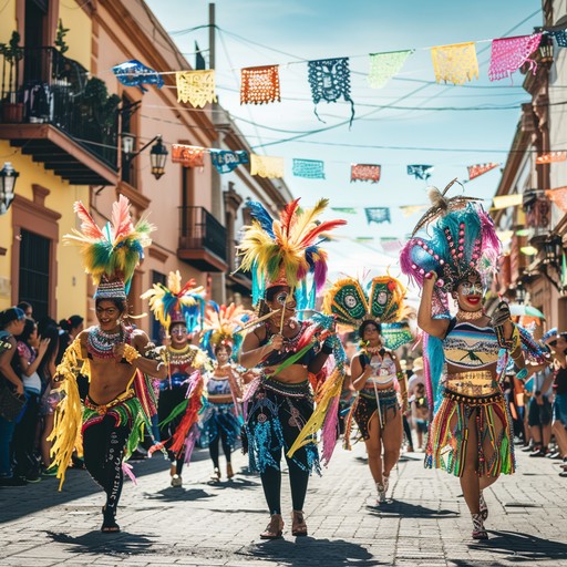 An instrumental tune designed to evoke the spirit of an empowering street parade, featuring strong drum rhythms and vibrant brass sections. Ideal for energizing and uplifting moments.