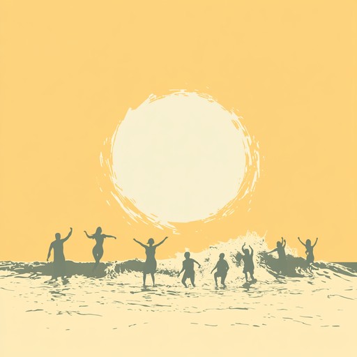 An energetic and uplifting jingle capturing the essence of a perfect day at the beach. The melody features vibrant steel drums, playful whistles, and catchy guitar riffs, creating a joyful atmosphere that’s perfect for summer scenes. The rhythm pulses with a steady beat, inviting listeners to dance along.