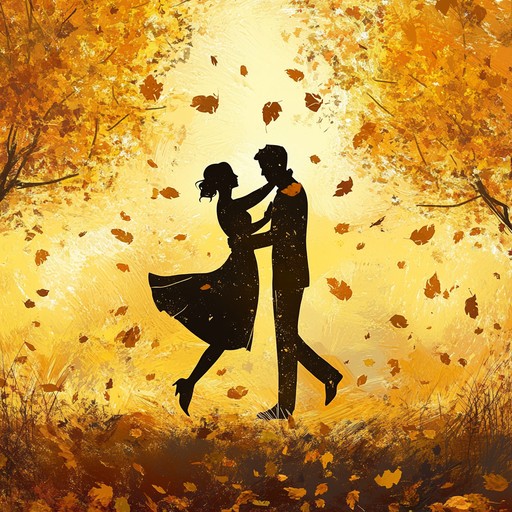 An instrumental waltz that evokes the warm embrace of loved ones dancing under golden leaves on a serene autumn evening, with melodies swirling like a gentle breeze.