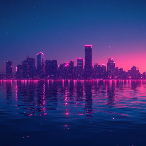 Soft beats and soothing synth melodies mimic the quiet beauty of twilight in a serene, futuristic city, ideal for relaxation and meditation.