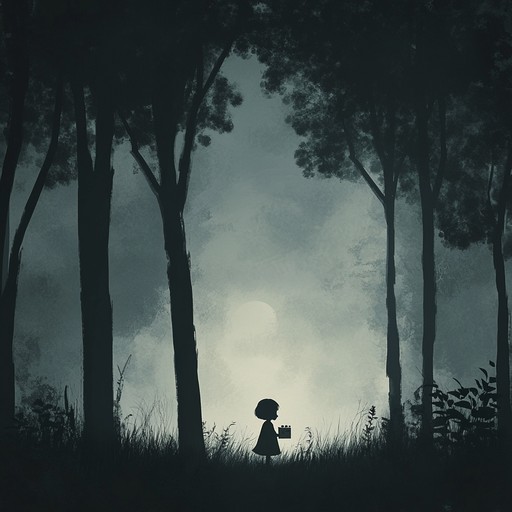 Immerse yourself in an instrumental lullaby that melds delicate music box tones with dark ambient textures, crafting a soundscape of nostalgic melancholy and subtle suspense. The soothing yet eerie melodies transport you to a moonlit realm where shadows dance and whispers linger.