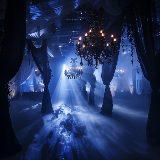 Venture into a darkly theatrical carnival under the guise of a masquerade, featuring eerie melodies, vintage cabaret charm, and a hauntingly twisted vibe