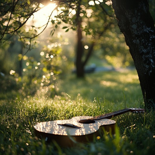 This peaceful instrumental track combines soft acoustic guitar strumming with delicate piano notes, designed to inspire a sense of calm and determination. It evokes the tranquility of a gentle morning, motivating listeners with its serene and uplifting atmosphere.