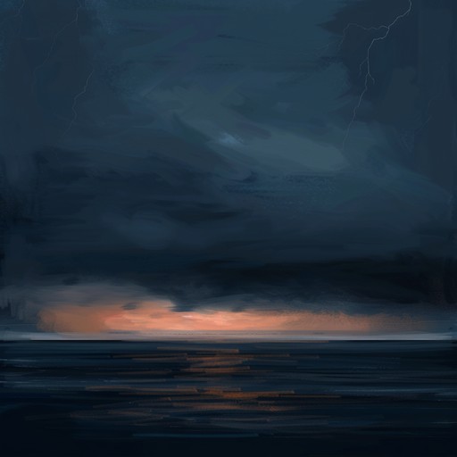 Create a hauntingly atmospheric instrumental using layered guitars, evolving progressions, and dynamic shifts to evoke a sense of impending doom and introspection