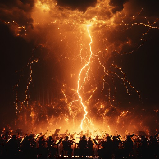 This symphonic composition delves into the inner chaos of the mind, using dramatic shifts and powerful instrumentation to convey emotional turbulence. The piece blends traditional symphonic elements with edgy, modern influences, creating a compelling and intense experience.
