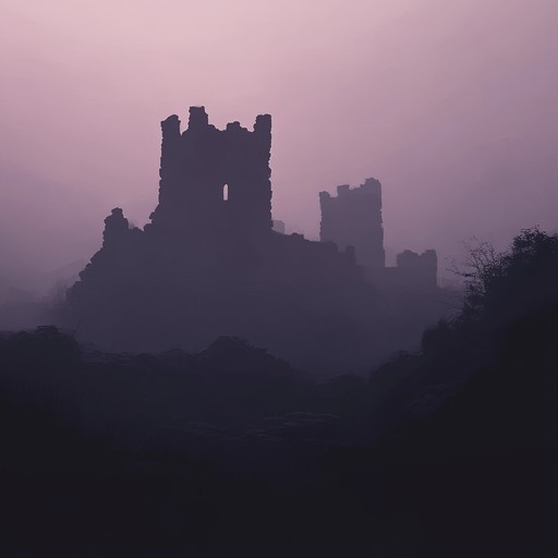 In this haunting composition, ethereal sounds reverberate through the desolate halls of an ancient, forgotten castle, invoking the mysterious and ghostly spirits of the past. Only the mournful wail of a solo violin pierces the silence, weaving melancholic melodies that tell stories of lost eras and vanished realms.