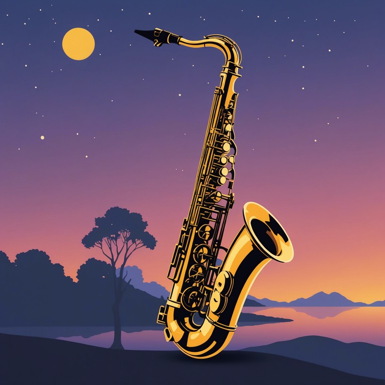 An alternative interpretation with deeper, more resonant saxophone work, this version of stars align at midnight adds a touch of mystery and allure to the patriotism expressed, suitable for nightly events or as a sophisticated backdrop at national galas.